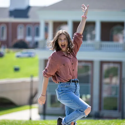 girl posing for picture