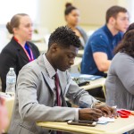 Students in a classroom