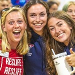 3 students posing for a picture
