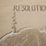 Writing on the beach in the sand