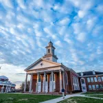 Sunrise on campus