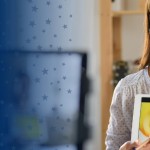 Teacher Using Online Program