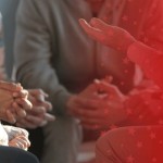 Mental Health Professional Speaking with Clients