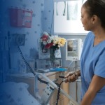 Nurse Working with Patient