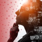 Woman Thinking about AI