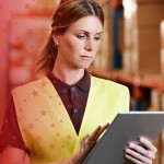 Supply Chain Worker in Warehouse