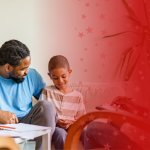 Mental Health Counselor Working with Child