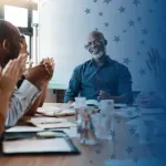 Business Leaders in Meeting