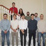 Nine new students were inducted into Cumberlands Sigma Pi Sigma honor society. 