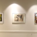 Three student art pieces are on display in the Cumberlands art gallery. 