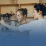 Two Art Students Painting